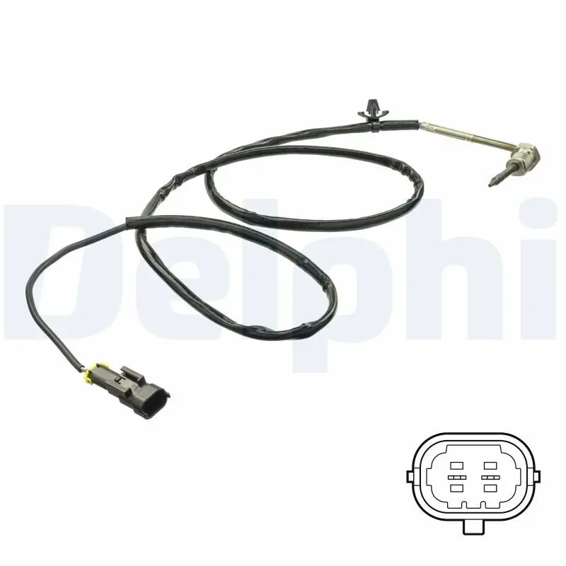Sensor, Abgastemperatur DELPHI TS30163
