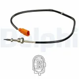 Sensor, Abgastemperatur DELPHI TS30164