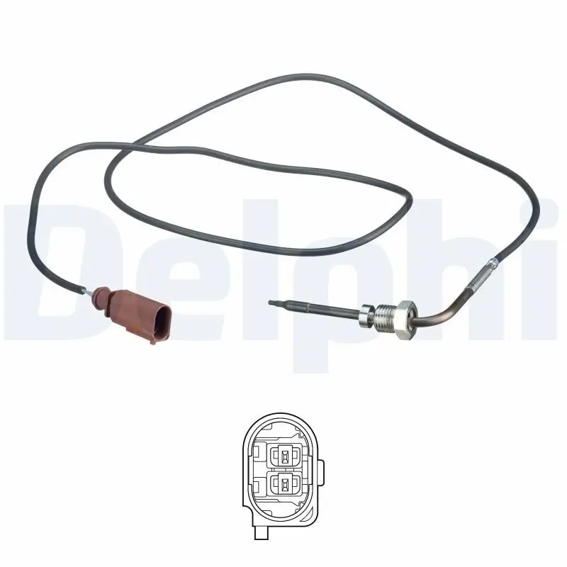 Sensor, Abgastemperatur DELPHI TS30169