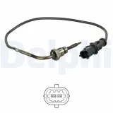 Sensor, Abgastemperatur DELPHI TS30170