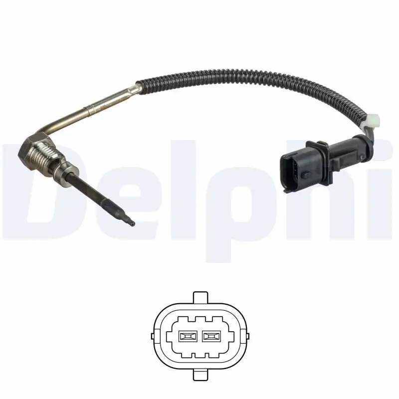 Sensor, Abgastemperatur DELPHI TS30186