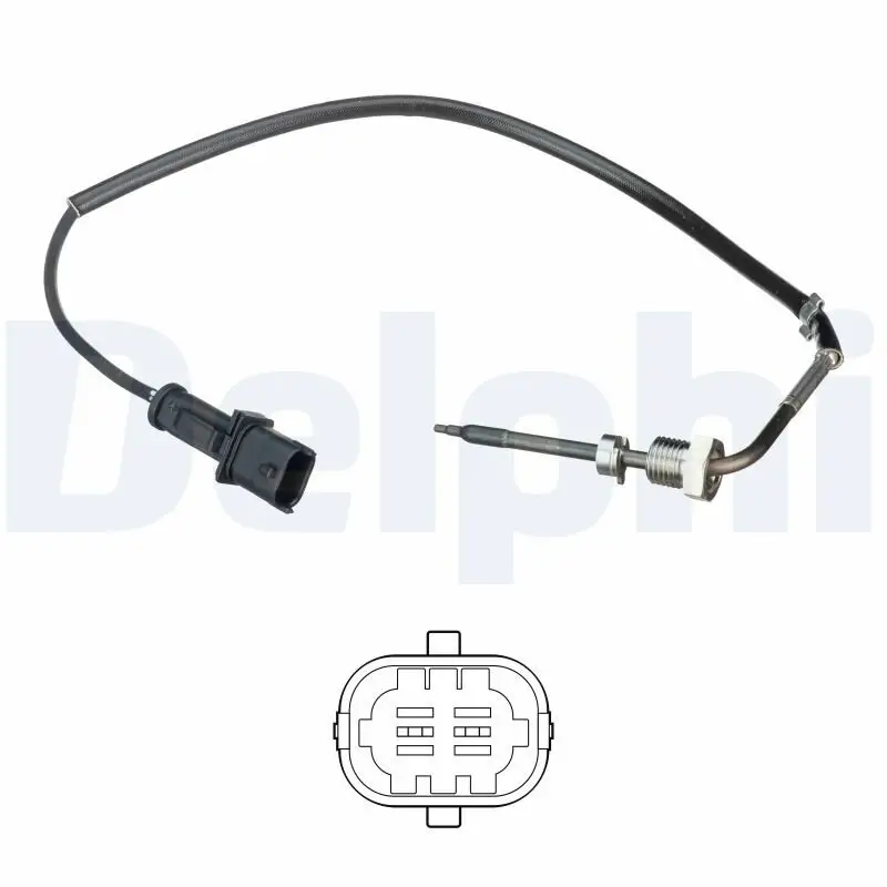 Sensor, Abgastemperatur DELPHI TS30195