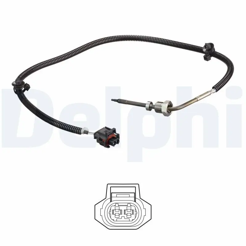 Sensor, Abgastemperatur DELPHI TS30197