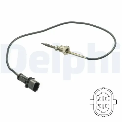 Sensor, Abgastemperatur DELPHI TS30201 Bild Sensor, Abgastemperatur DELPHI TS30201