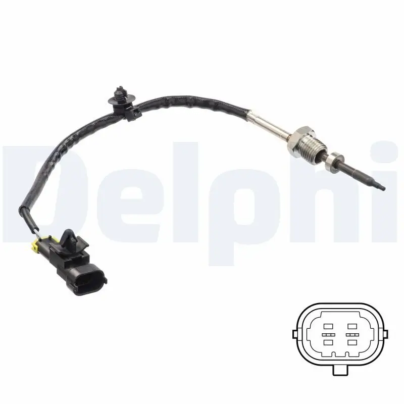 Sensor, Abgastemperatur DELPHI TS30204