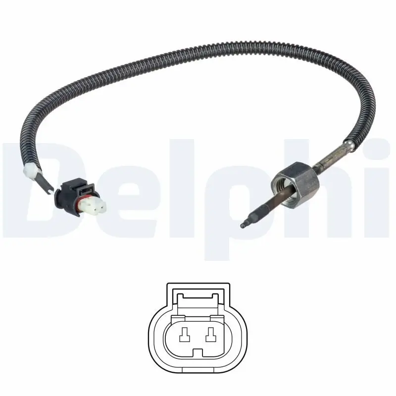 Sensor, Abgastemperatur DELPHI TS30222