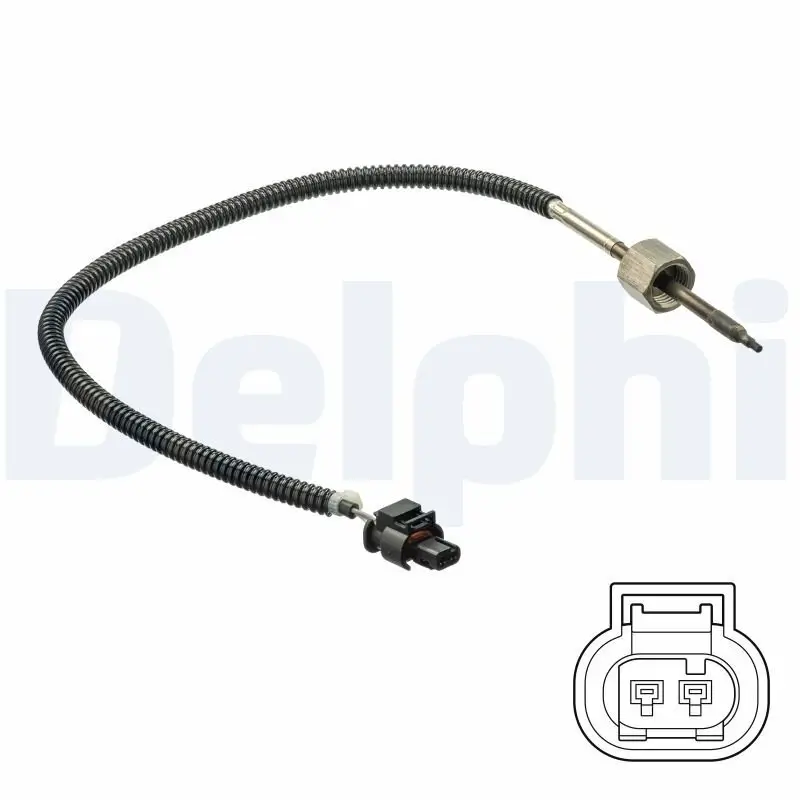 Sensor, Abgastemperatur DELPHI TS30228