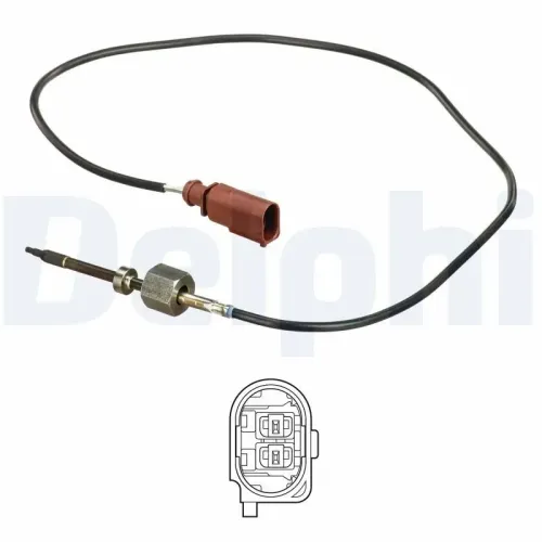 Sensor, Abgastemperatur DELPHI TS30252 Bild Sensor, Abgastemperatur DELPHI TS30252