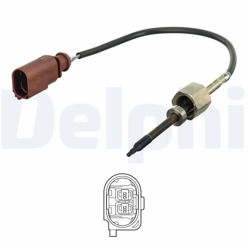 Sensor, Abgastemperatur DELPHI TS30262