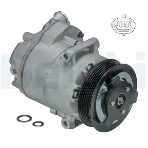 Kompressor, Klimaanlage DELPHI TSP0155967 Bild Kompressor, Klimaanlage DELPHI TSP0155967