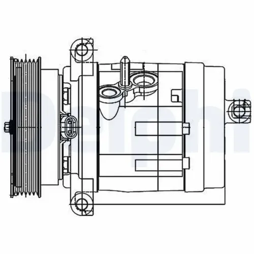 Kompressor, Klimaanlage DELPHI TSP0155984 Bild Kompressor, Klimaanlage DELPHI TSP0155984