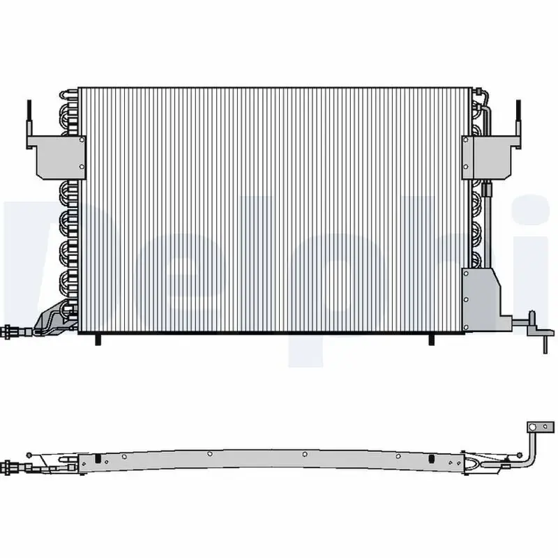 Kondensator, Klimaanlage DELPHI TSP0225021