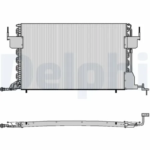 Kondensator, Klimaanlage DELPHI TSP0225021 Bild Kondensator, Klimaanlage DELPHI TSP0225021