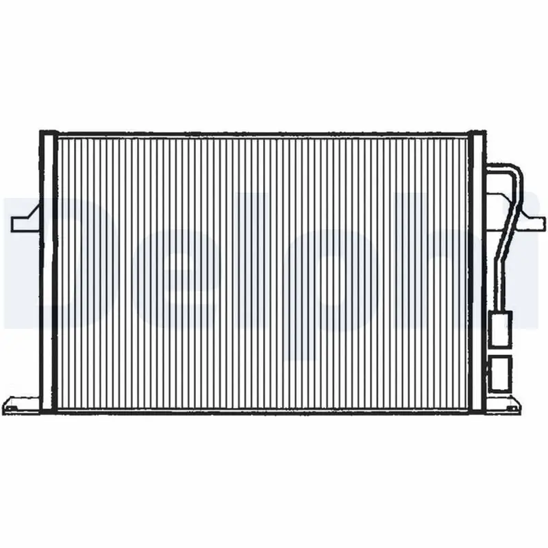 Kondensator, Klimaanlage DELPHI TSP0225112