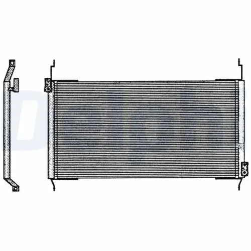 Kondensator, Klimaanlage DELPHI TSP0225160 Bild Kondensator, Klimaanlage DELPHI TSP0225160
