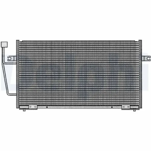 Kondensator, Klimaanlage DELPHI TSP0225204 Bild Kondensator, Klimaanlage DELPHI TSP0225204