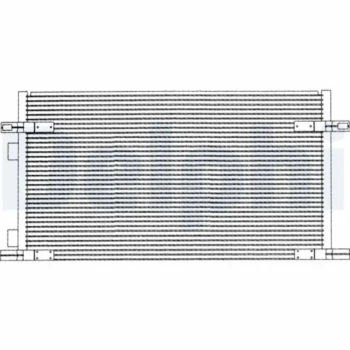 Kondensator, Klimaanlage DELPHI TSP0225212 Bild Kondensator, Klimaanlage DELPHI TSP0225212