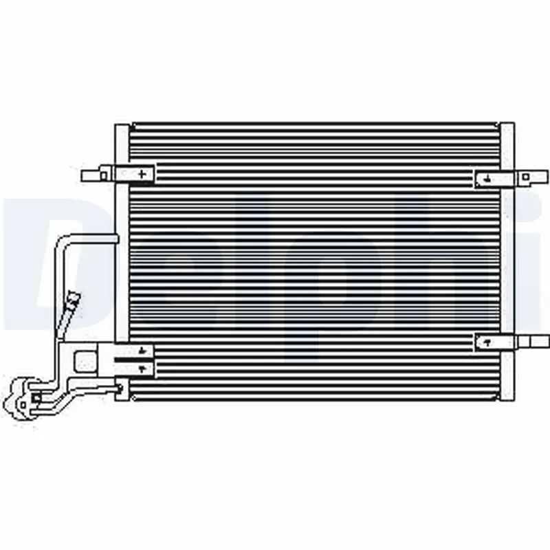 Kondensator, Klimaanlage DELPHI TSP0225453