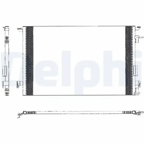 Kondensator, Klimaanlage DELPHI TSP0225463 Bild Kondensator, Klimaanlage DELPHI TSP0225463