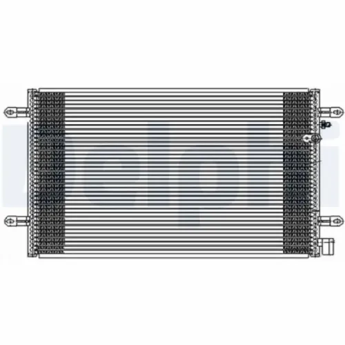 Kondensator, Klimaanlage DELPHI TSP0225591 Bild Kondensator, Klimaanlage DELPHI TSP0225591