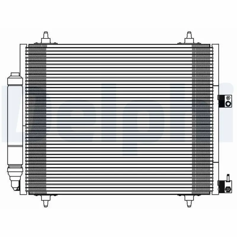 Kondensator, Klimaanlage DELPHI TSP0225595