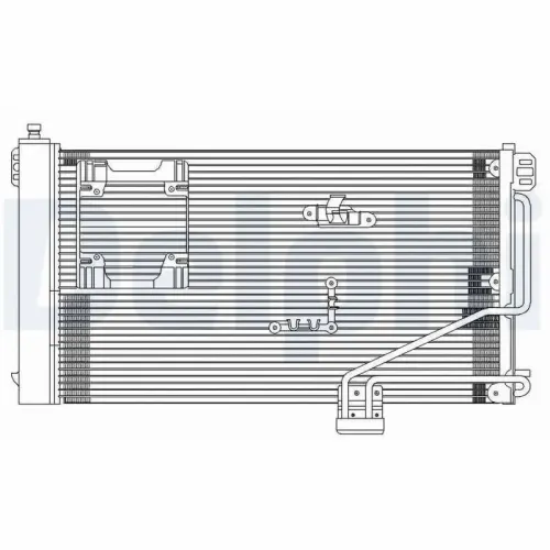 Kondensator, Klimaanlage DELPHI TSP0225610 Bild Kondensator, Klimaanlage DELPHI TSP0225610