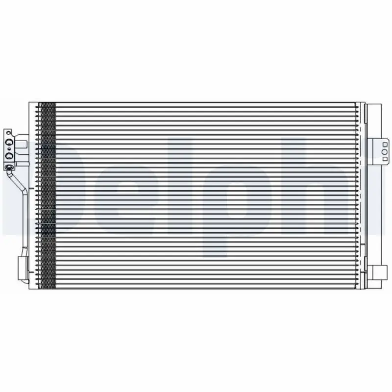 Kondensator, Klimaanlage DELPHI TSP0225611