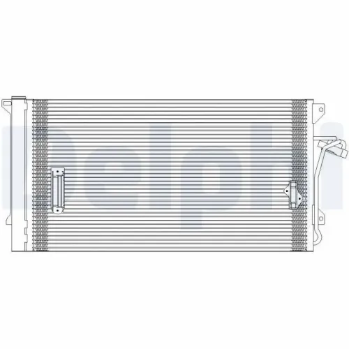 Kondensator, Klimaanlage DELPHI TSP0225618 Bild Kondensator, Klimaanlage DELPHI TSP0225618