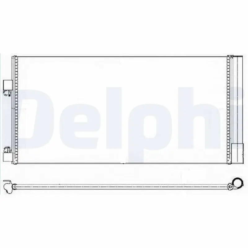 Kondensator, Klimaanlage DELPHI TSP0225638