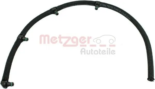 Schlauch, Leckkraftstoff METZGER AUTOTEILE 0840004