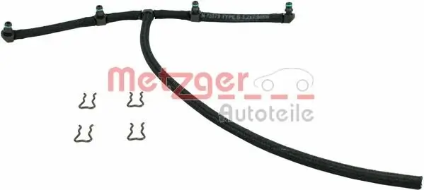 Schlauch, Leckkraftstoff METZGER AUTOTEILE 0840020