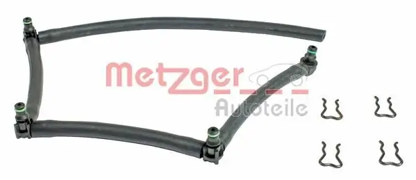 Schlauch, Leckkraftstoff METZGER 0840036