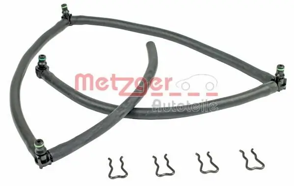 Schlauch, Leckkraftstoff METZGER AUTOTEILE 0840039