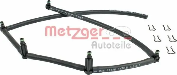 Schlauch, Leckkraftstoff METZGER AUTOTEILE 0840056