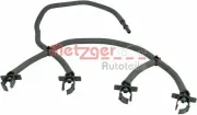 Schlauch, Leckkraftstoff METZGER AUTOTEILE 0840067