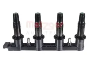Zündspule 12 V METZGER AUTOTEILE 0880511