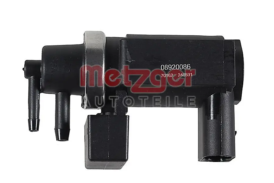 Druckwandler, Abgassteuerung 12 V METZGER AUTOTEILE 08920086