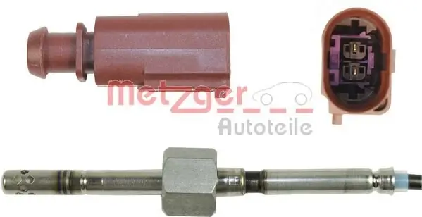 Sensor, Abgastemperatur METZGER 0894104