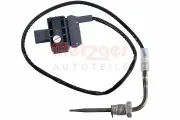 Sensor, Abgastemperatur Katalysator METZGER AUTOTEILE 08941070