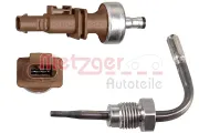 Sensor, Abgastemperatur METZGER 08941082