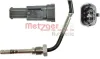 Sensor, Abgastemperatur METZGER 0894249 Bild Sensor, Abgastemperatur METZGER 0894249