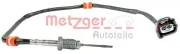 Sensor, Abgastemperatur METZGER 0894332