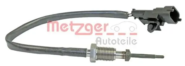 Sensor, Abgastemperatur nach Abgasturbolader vor Katalysator METZGER 0894390