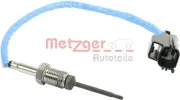 Sensor, Abgastemperatur METZGER 0894508