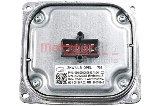 Steuergerät, Beleuchtung beidseitig METZGER AUTOTEILE 0896503 Bild Steuergerät, Beleuchtung beidseitig METZGER AUTOTEILE 0896503