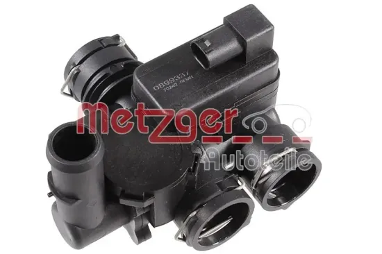 Kühlmittelregelventil am Wärmetauscher hinten links METZGER AUTOTEILE 0899337 Bild Kühlmittelregelventil am Wärmetauscher hinten links METZGER AUTOTEILE 0899337