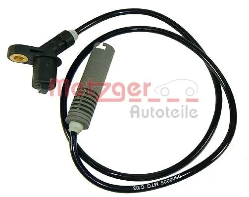 Sensor, Raddrehzahl Hinterachse links Hinterachse rechts METZGER 0900005 Bild Sensor, Raddrehzahl Hinterachse links Hinterachse rechts METZGER 0900005