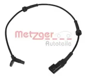 Sensor, Raddrehzahl METZGER 0900024