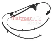 Sensor, Raddrehzahl METZGER 0900026