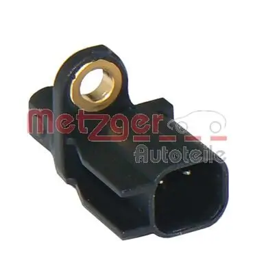 Sensor, Raddrehzahl Hinterachse METZGER 0900028